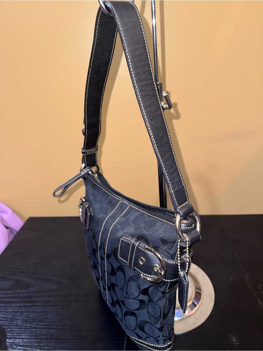 Coach Soho Signature Buckle Duffle Bag - Picture 6 of 12